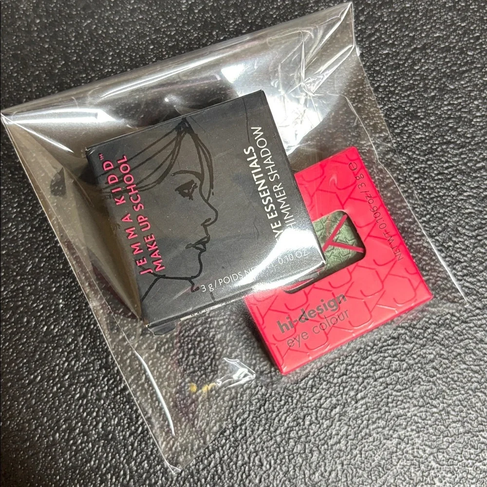 Jemma Kidd Eye Essentials Shimmer Shadow Brûlée Stylised Set